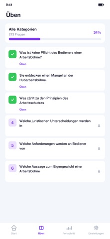 Kran & Stapler Schein iPhone screenshot