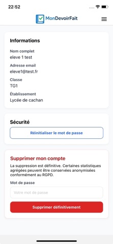 Mon Devoir Fait screenshot