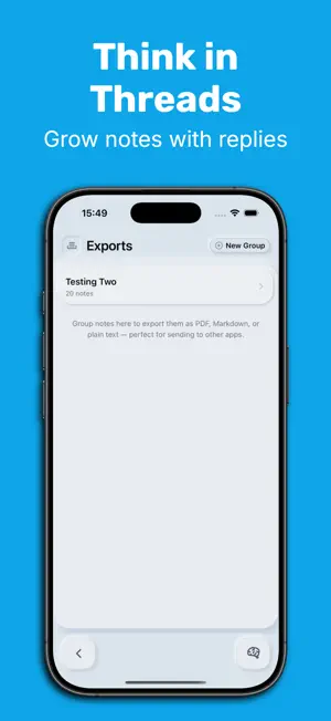 Bubble Notes App screenshot 2