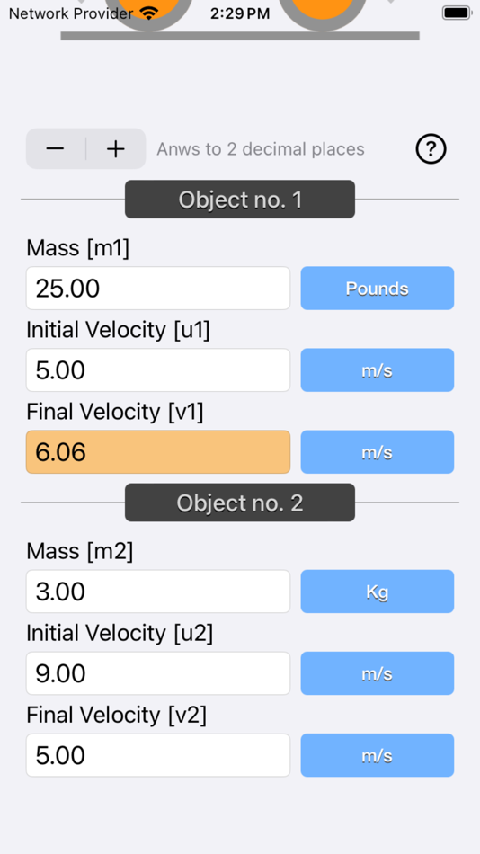 #5. Conservation of Momentum Calc (iOS) 由: Nitrio