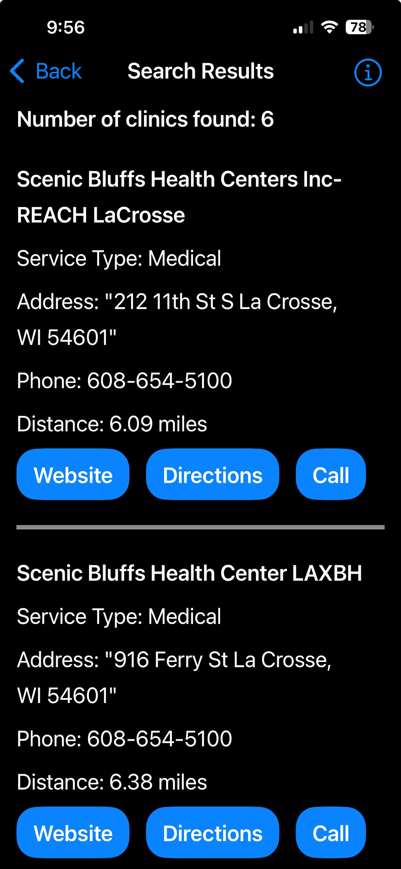 ApolloHealth - Find-a-Clinic screenshot 3
