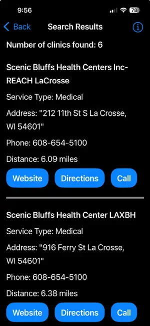 ApolloHealth - Find-a-Clinic screenshot 3