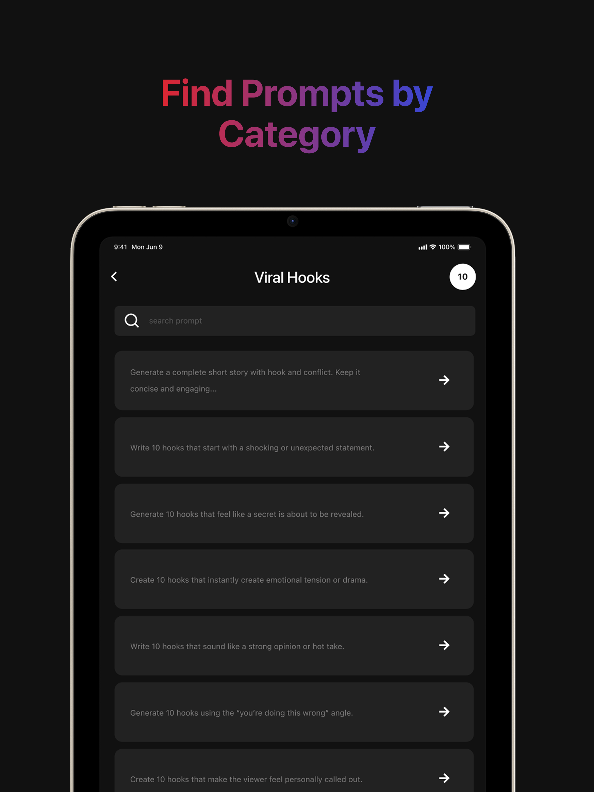 Promys: Content Prompt Library