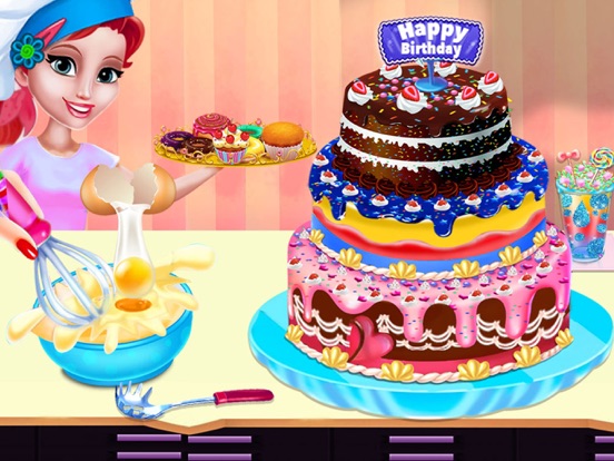Screenshot #6 pour Real Cake Maker Decorate Game