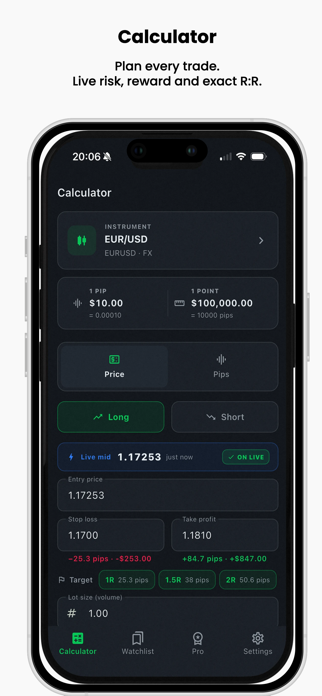 Forex Pip Calc Screenshot 1 of 4
