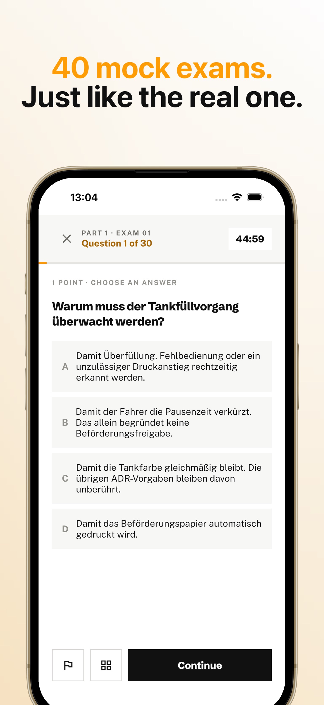 Screenshot 5 of ADR Gefahrgut Prüfung