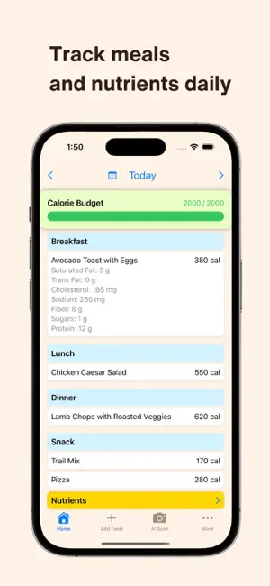 Calorie Counter・ screenshot 2