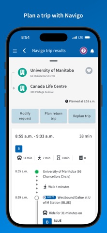 Winnipeg Transit Screenshot 2 of 4