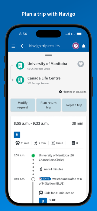 Winnipeg Transit Screenshot 2 of 4