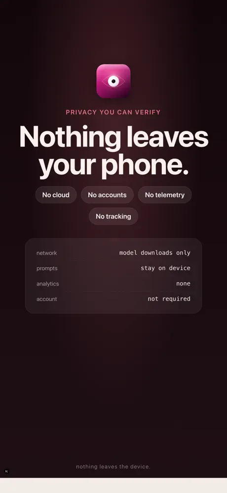 On Device LLM 本地AI工作台应用截图