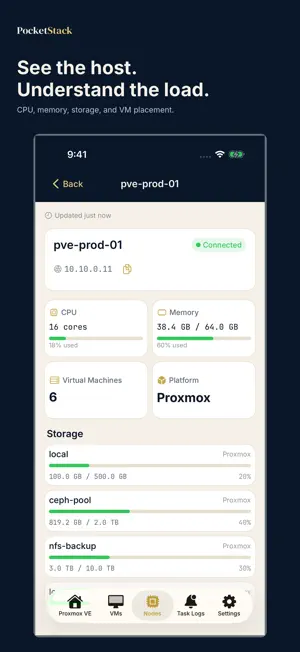 PocketStack - Hypervisor Mgr screenshot 4