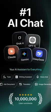 Chatbot AI: AI Chat Assistantのスクリーンショット（1/9）