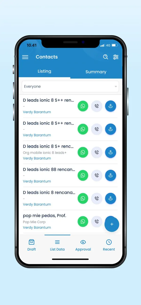 Screenshot #2 pour Barantum CRM