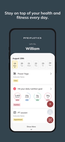 Pfeifletics screenshot