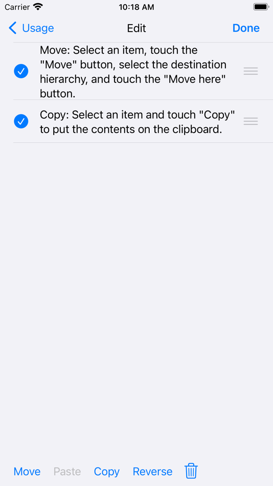 #6. NestList (iOS) Podle: ATSUSHI HATANAKA