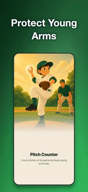 Pitch Counter・Baseball screenshot 1