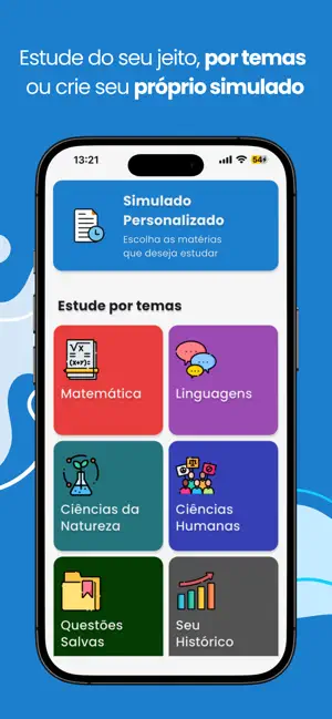 Simulados do Enem 2026 screenshot 3