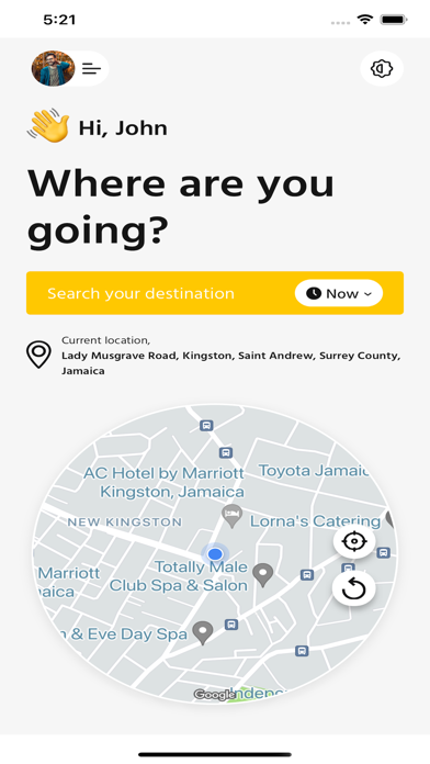 Travelr - Book a Taxi Screenshot