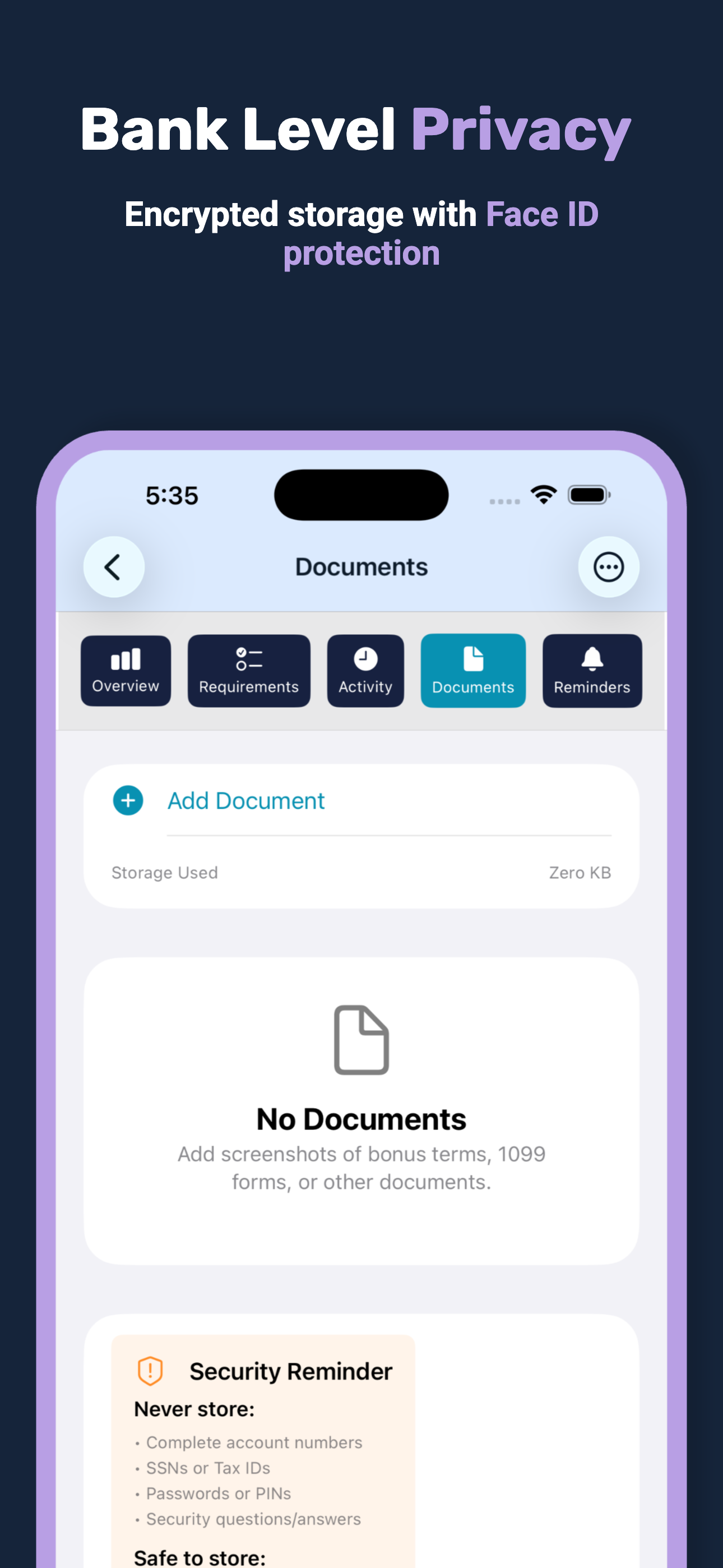 BonusLedger: Track Bank Bonus