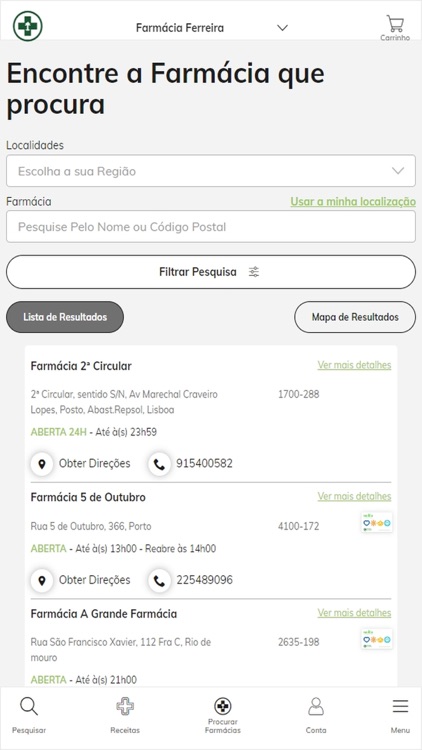 Farmácias Portuguesas screenshot-3