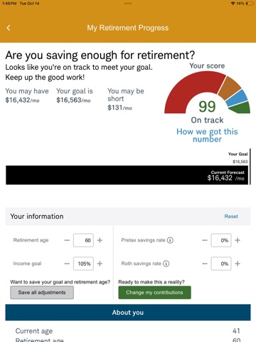 App screenshot