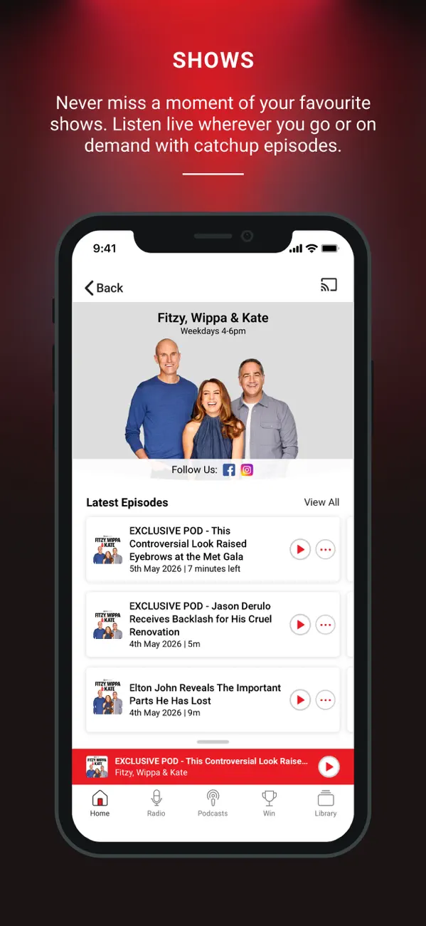 Screenshot #3 pour Nova Player: Radio & Podcasts