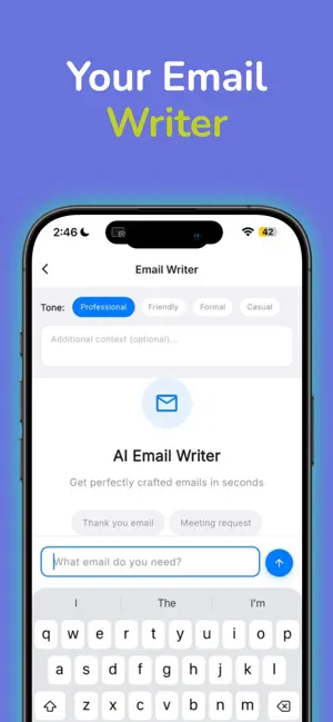 TypeAI: AI Writing Keyboard screenshot 3