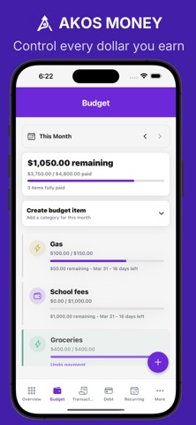 Akos Money screenshot