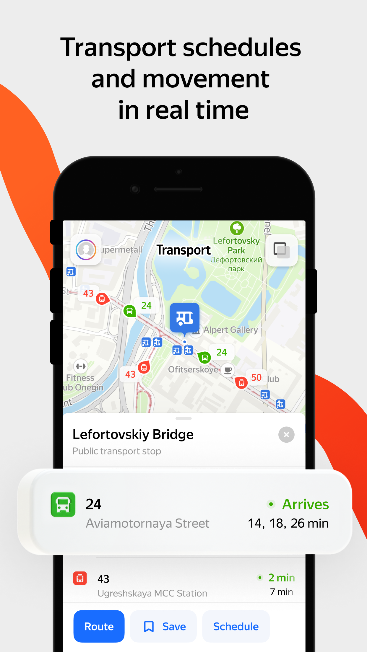 Yandex Maps & Navigator screenshot 1
