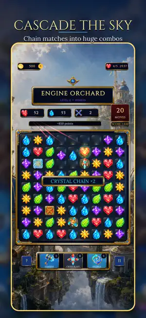 Fast Match 3: Jewel Puzzle screenshot 1