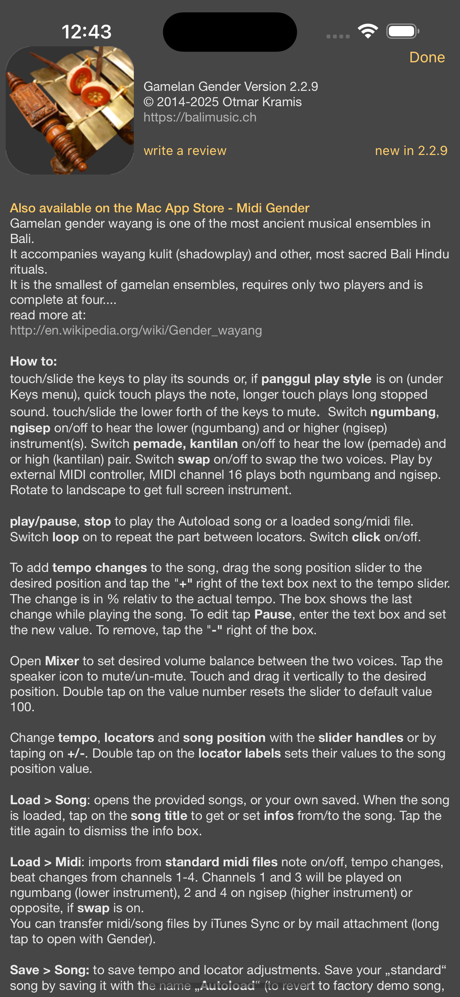 Gamelan Gender screenshot 5