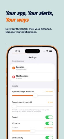 SwiftScout: Speed Camera Alert Screenshot 6 of 6