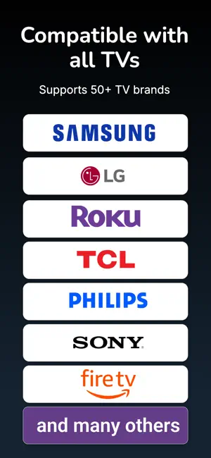 Universal Remote Control・TV screenshot 1