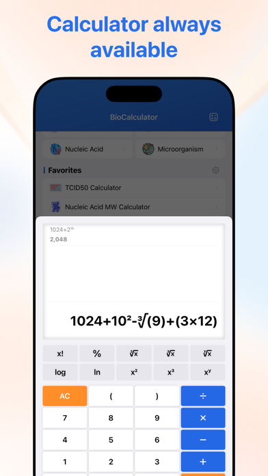 Bio-Calculator Screenshot 4 of 6