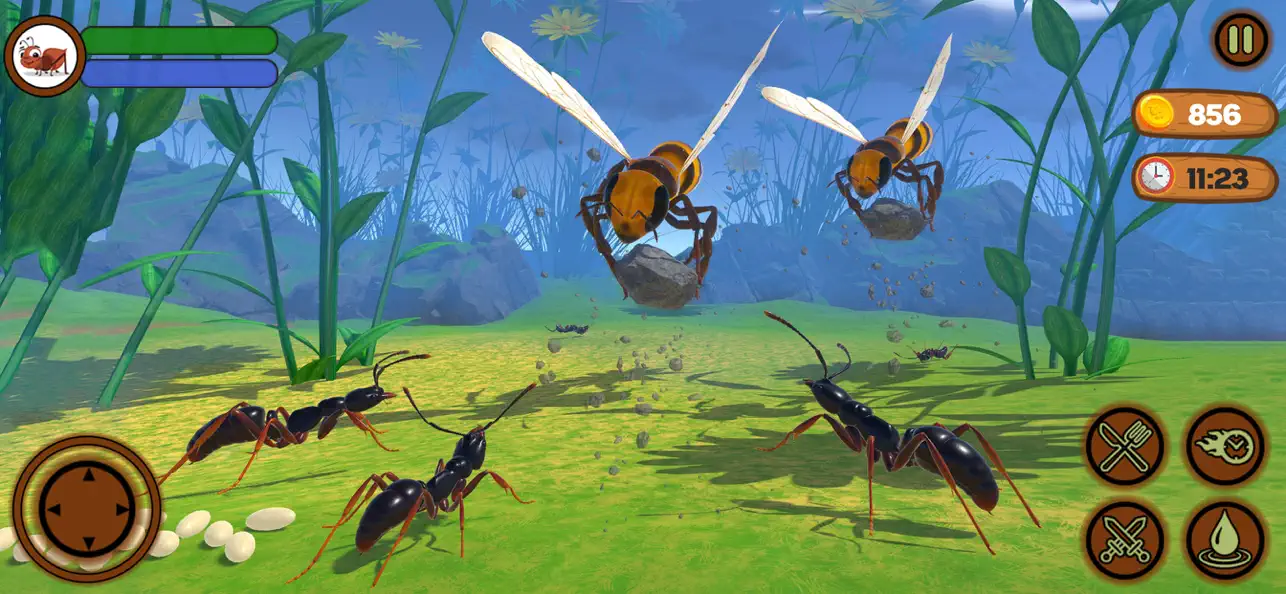 Screenshot #2 pour fourmi insecte survie guerre