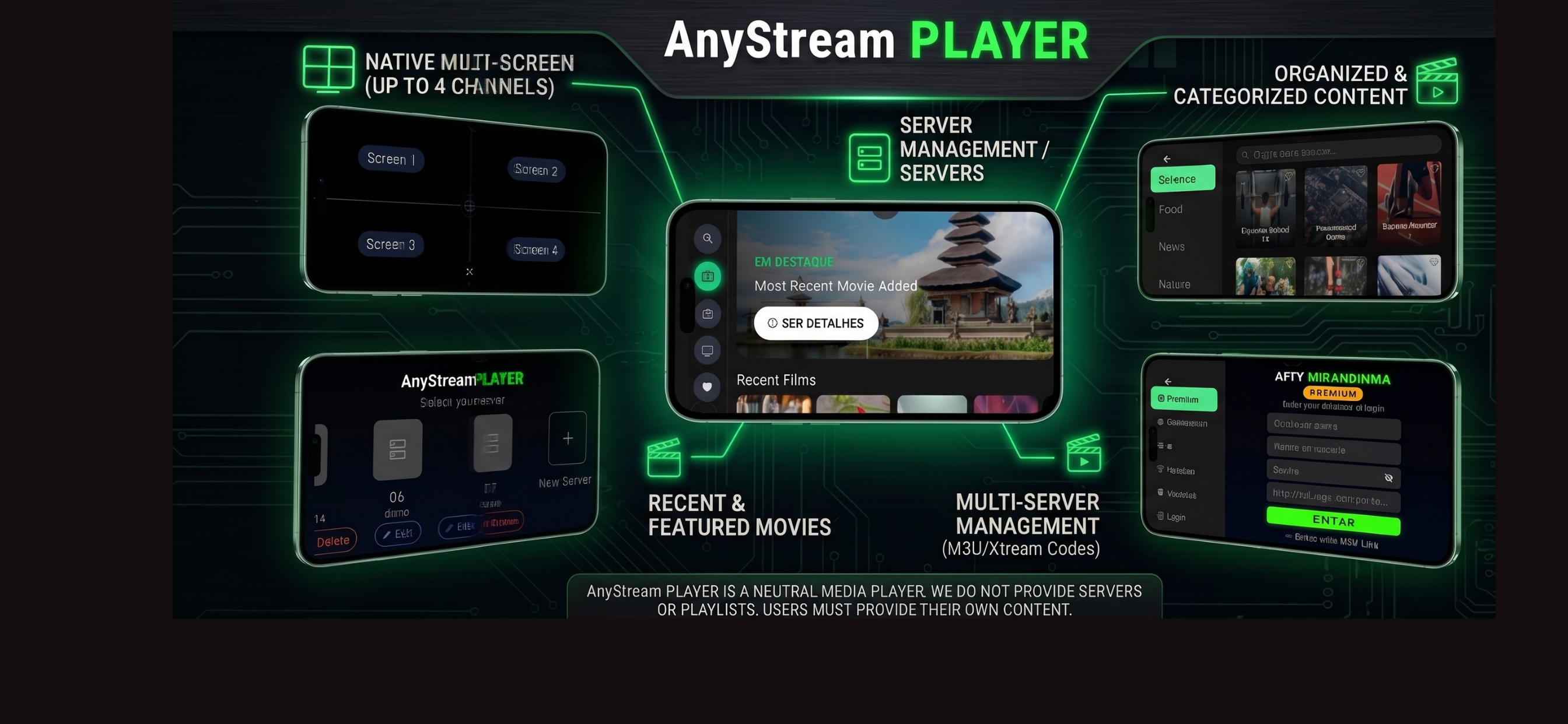 AnyStream Player screenshot 4