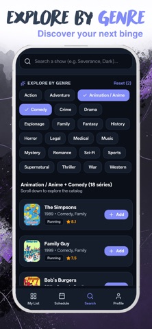 JustShows: TV Series Tracker Screenshot 5 of 6