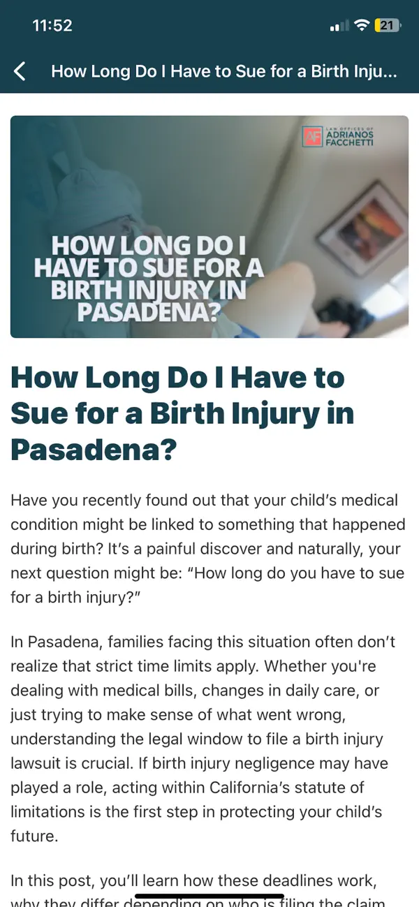 #4. Facchetti Law (iOS) Ved: Law Offices of Adrianos Facchetti