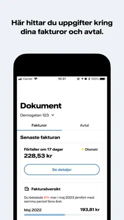 Mitt Vattenfall screenshot 7