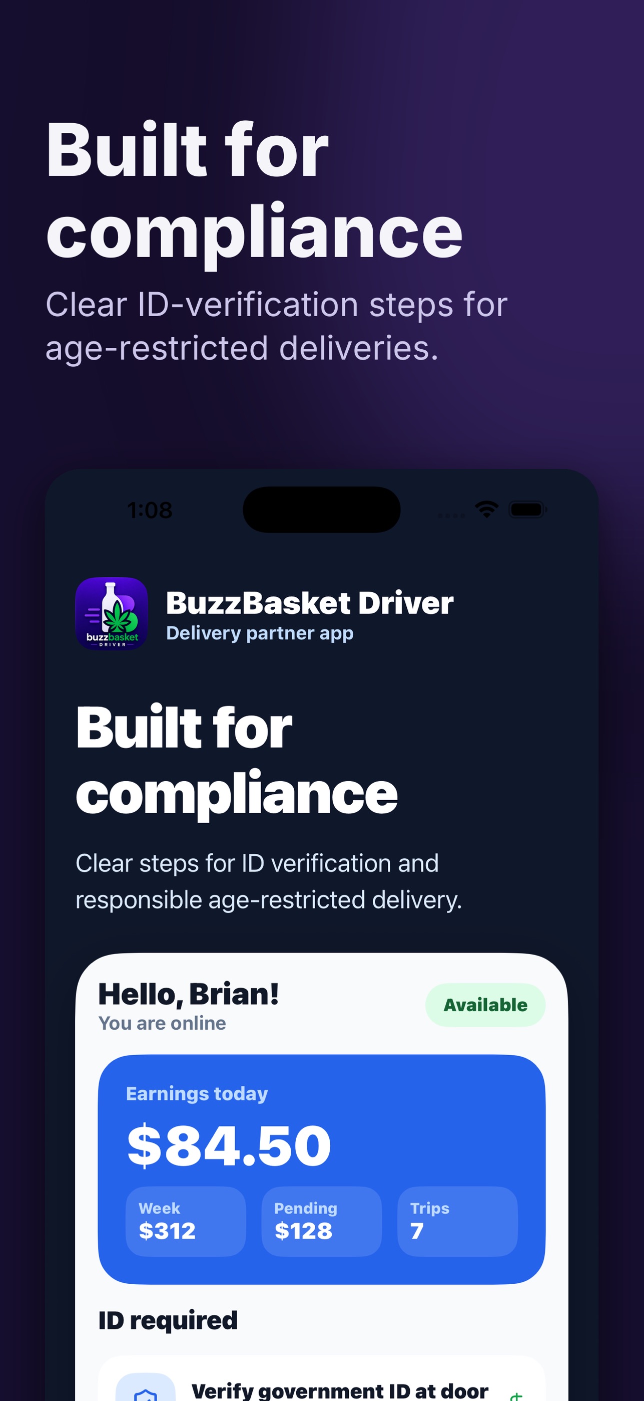 Screenshot 3 of BuzzBasket Driver