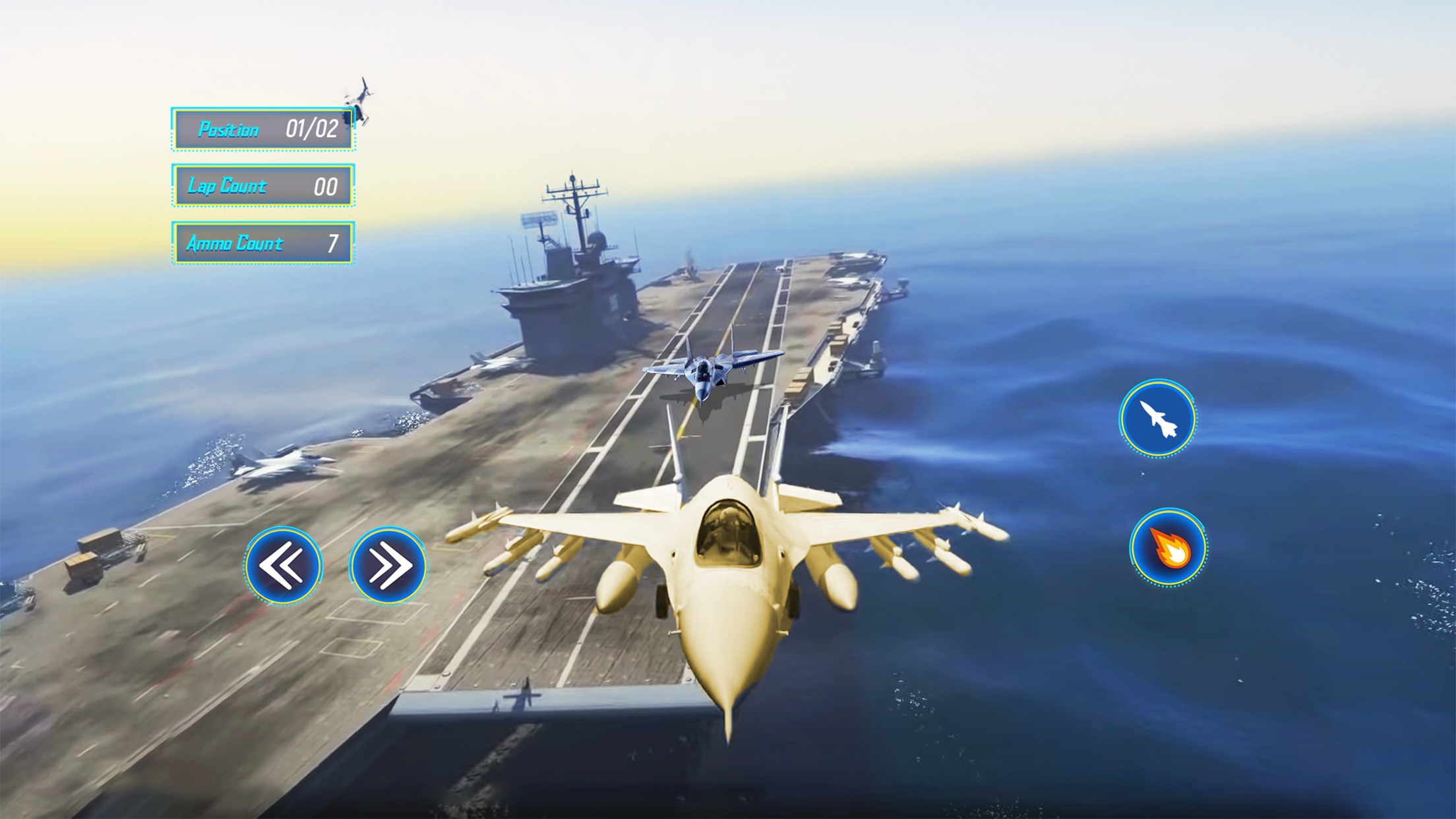 Air Jet Warrior Airplane Games