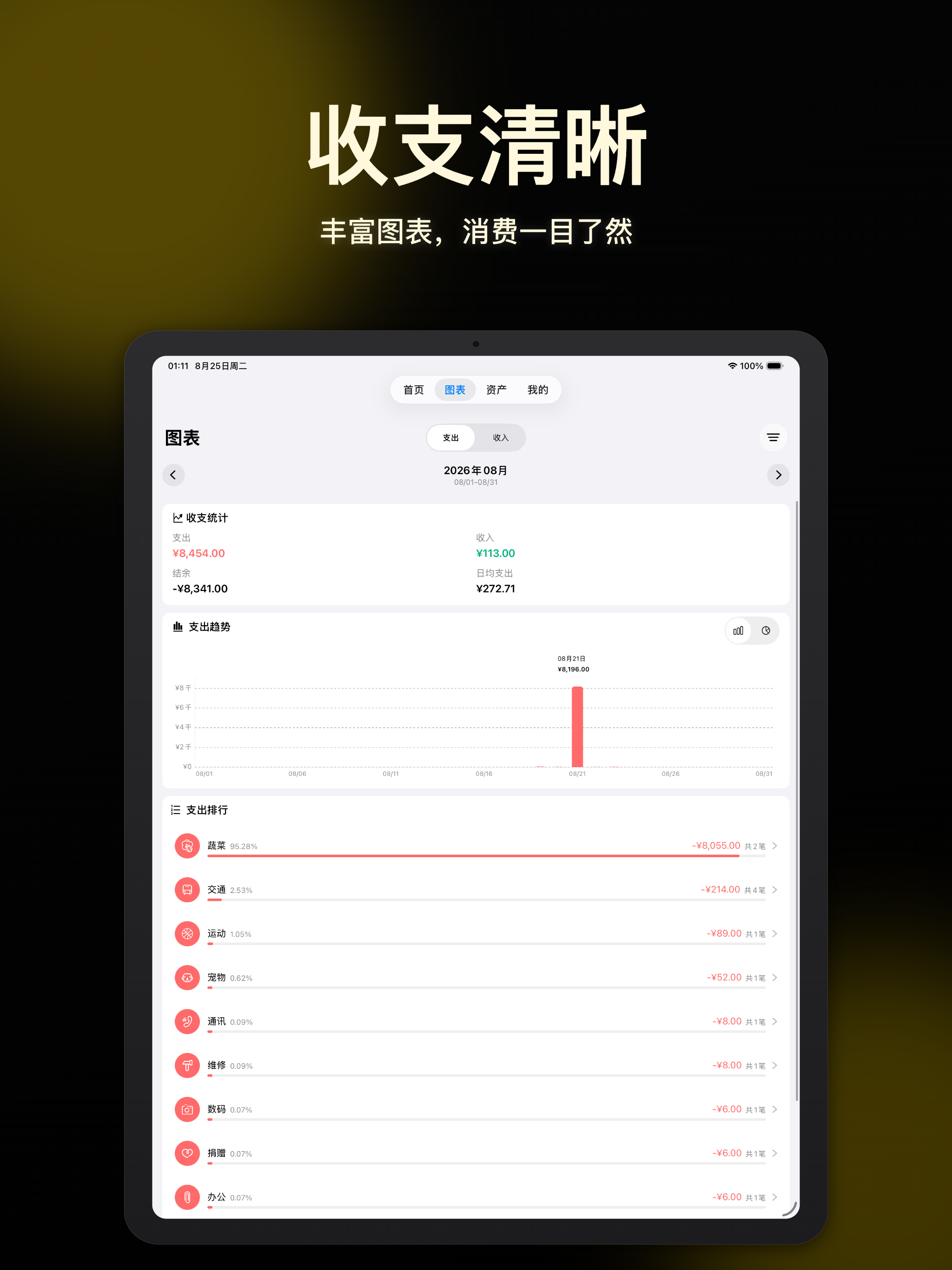 极简记账-自动记账软件&记账本&资产管理 screenshot 9
