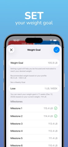 yourWeight: Weight Tracker screenshot