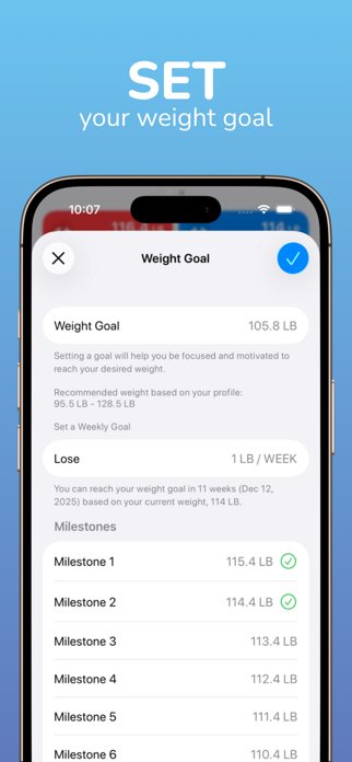 yourWeight: Weight Tracker Screenshot 5 of 10