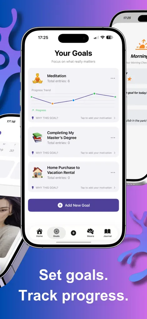 Moora - Journal & Goal Tracker - Health & Fitness App | MWM