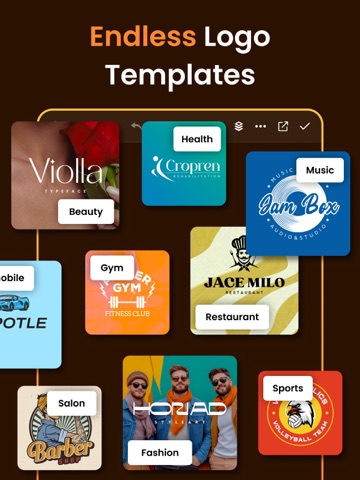Logo Maker : Brand Maker iPad screenshot