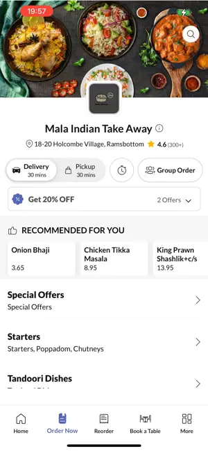 Mala Indian Take Away screenshot 2