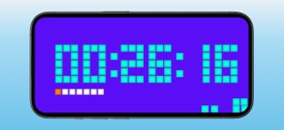 Pixel Clock - Grid screenshot