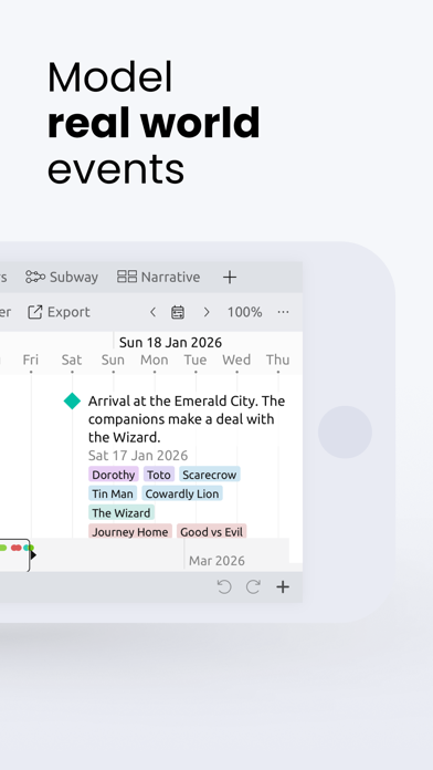 Screenshot #2 pour Aeon Timeline 3