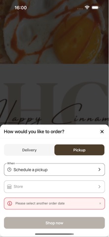 Happy Cinnamon Artisan Bakery iPhone screenshot